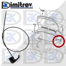 Жило за капака на двигателя Volkswagen Crafter